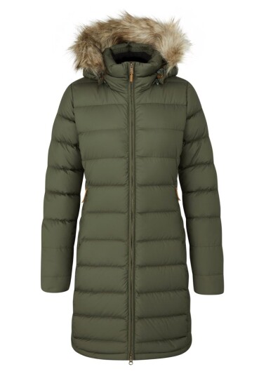 Rab Deep Cover Parka Wmns Army 18