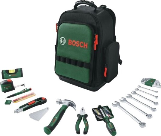 Bosch Verktøysett Håndverktøy Tool Backpack Set 60 1600A02ZA1 Bosch Verktøysett Håndverktøy Tool Backpack Set 60 1600A02ZA1