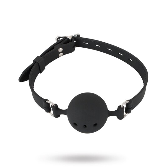 BREATHABLE SILICONE GAG - LARGE