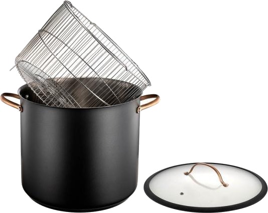 Modern House Black Copper pinnekjøttgryte 18L svart Modern House Black Copper pinnekjøttgryte 18L svart