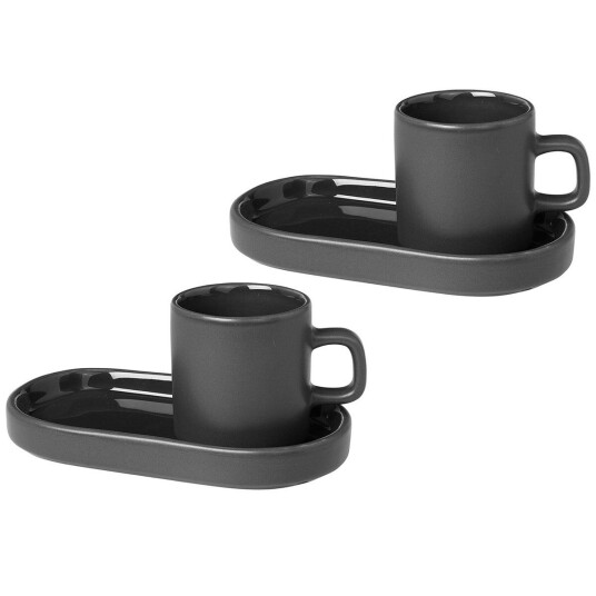 Blomus Pilar espressokopp med fat 2-stk. Agave green 1704749-02-0 1704749-03-0 Blomus Pilar espressokopp med fat 2-stk. Agave green 1704749-02-0 1704749-03-0