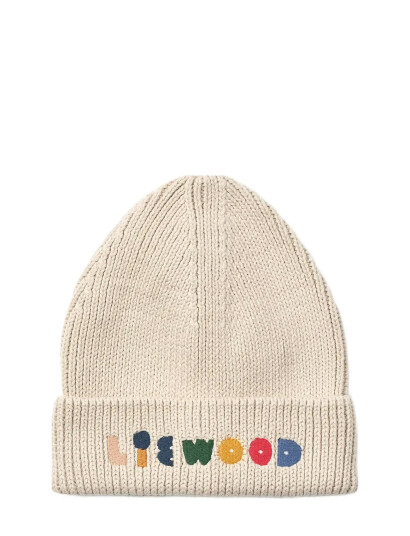 Liewood Ezra Beanie - Cream - 1/2Y
