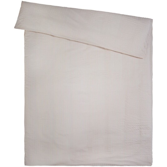 ERWIN M. Dynetrekk Den Haag krepp; 135x200 cm (BxL); Sand