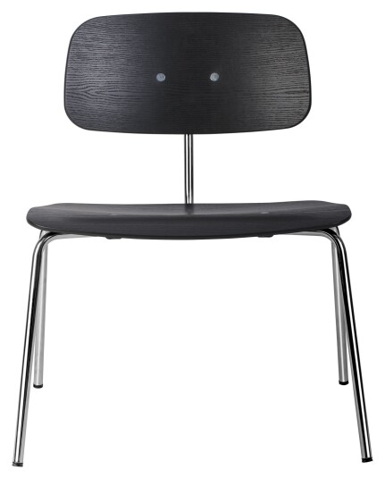 Montana KEVI 2063 Loungestol, Sort/Krom Unoliving