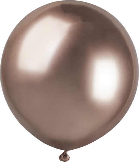 Ballongkungen Ballonger Shiny Roségull Runde Store 25-pakning 159653-25