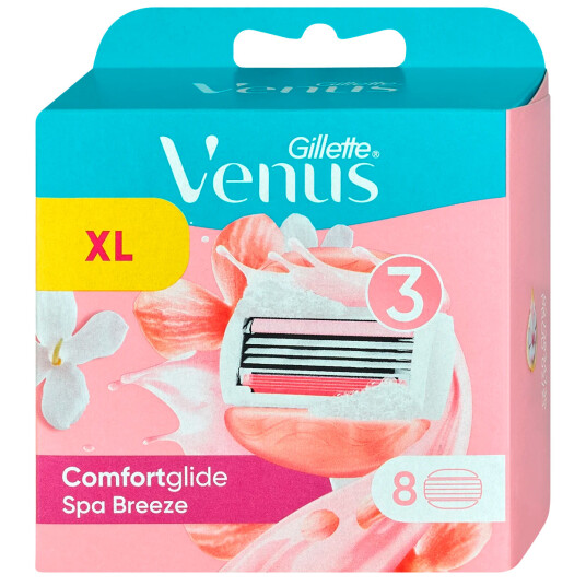 Gillette Barberblad Venus Comfortglide Spa Breeze 8-pk.