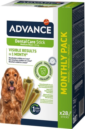Affinity Advance Dental Care Stick Medium Maxi Hundesnacks 3x720g