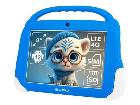 Tablet Kidstab8 4G Blow 4/64Gb Blue+ Case Tablet Kidstab8 4G Blow 4/64Gb Blue+ Case