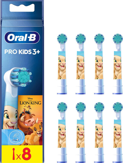 Oral-B PRO Børstehoder for barn Løvenes Konge 8 pcs.