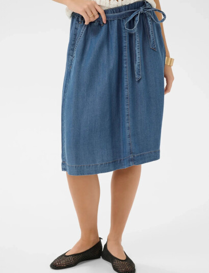 Cream Crmolly Skirt Blue 46