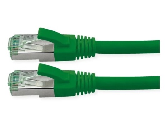 Roline Rm S/Ftp Patchkabel Cat6a/Kl.Ea Tpe Grå 7M - Ftp - Pimf 7M Cat6a S/Ftp (S-Stp) Rj-45 Rj-45 Grønn