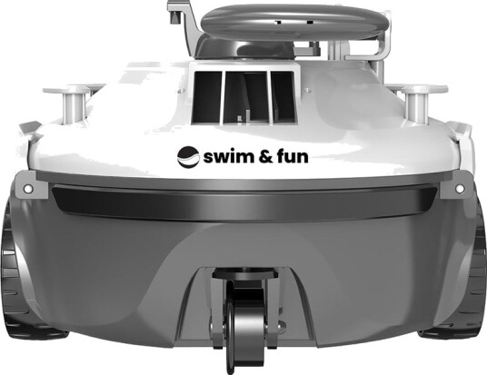 MiniWave bassengrobot / trådløs bassengstøvsuger / robotstøvsuger for basseng og boblebad / Swim & Fun bassengrenser
