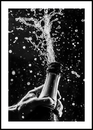 Champagne Celebration Plakat Plakat / 50x70cm
