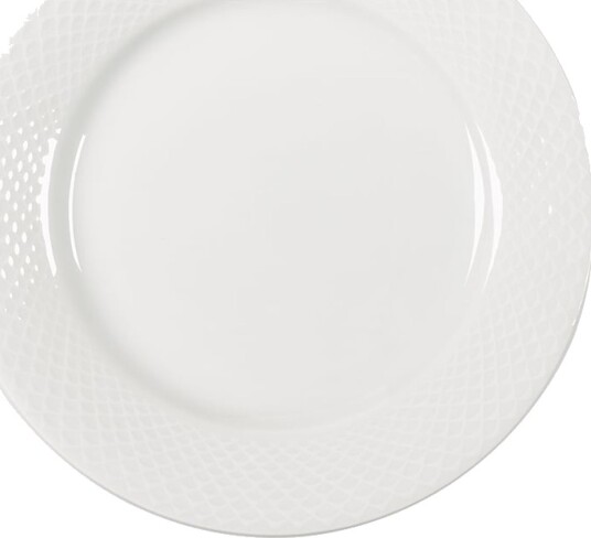 Porsgrunds Porselænsfabrik Fasett Tallerken Flat 28 cm