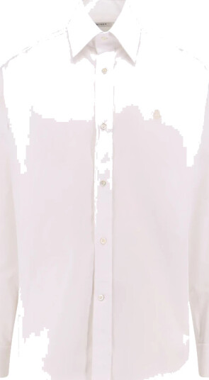 Alexander McQueen Herre Skjorter Hvit L,