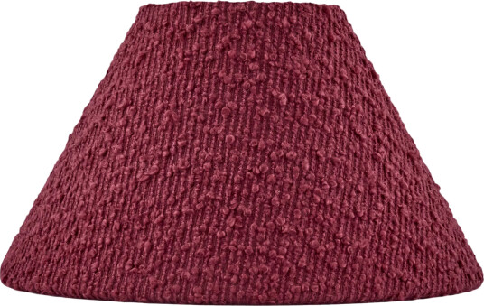 Globen Lighting Iris 20 lampeskjerm Bouclé burgundy Globen Lighting Iris 20 lampeskjerm Bouclé burgundy