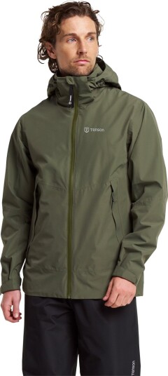Tenson Winga Rain Jacket Men Beetle