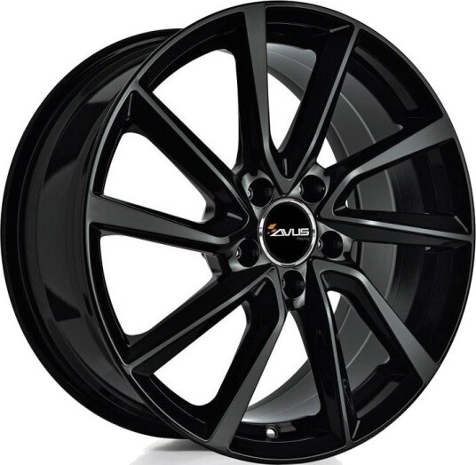 Alu.felg 7*17 ET51 AVUS AC518 BL (57,1 - 5x112)