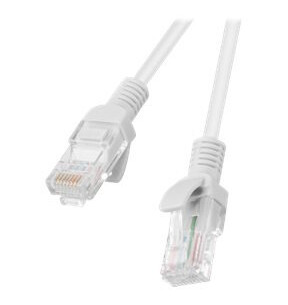 Lanberg Koblingskabel Rj-45 Hann Til Rj-45 Hann 2 M Utp Cat 5E Uten Hindringer Grå Ral 7035