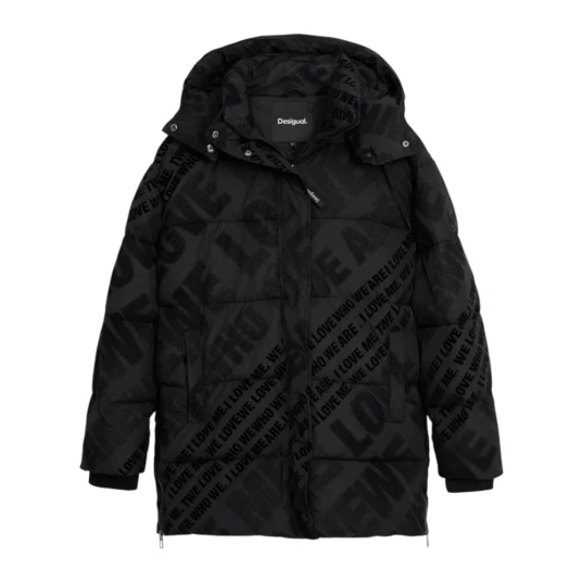 Desigual Dame Jakker Svart XL,