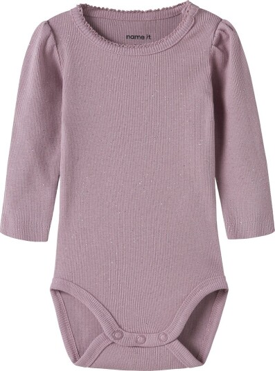 Name It Body I/e NbfRosally Mauve Skygger Name It 1½ år (86) Langermet Body