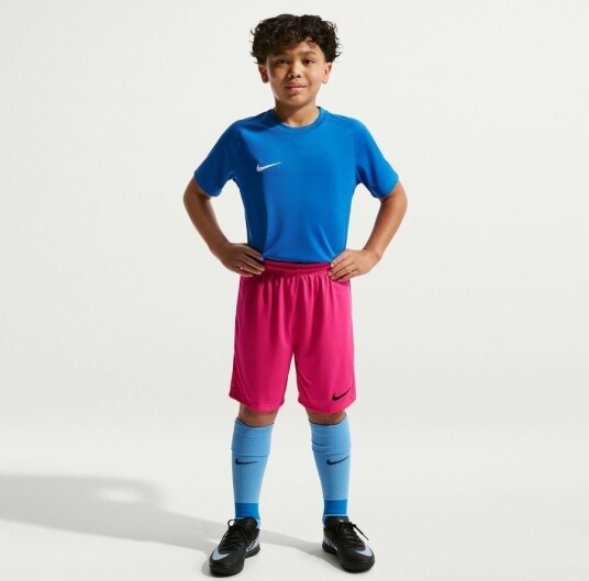 Nike Shorts Dry Park Iii   Rosa/svart Barn størrelse S: 128 137 cm