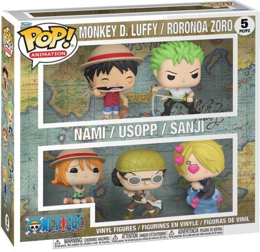 Funko POP! One Piece figursett (5-pk)