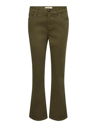 MOS MOSH Mmashley Sati Pant Khaki green 32 Short