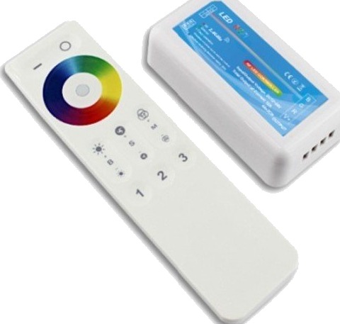 RGB controller med fjernkontroll RF trådløs 12V 144W 24V 288W RGB controller med fjernkontroll RF trådløs 12V 144W 24V 288W