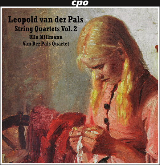 Van Der Pals Quartet Leopold Van Der Pals Str Qrts Vol. 2 CD