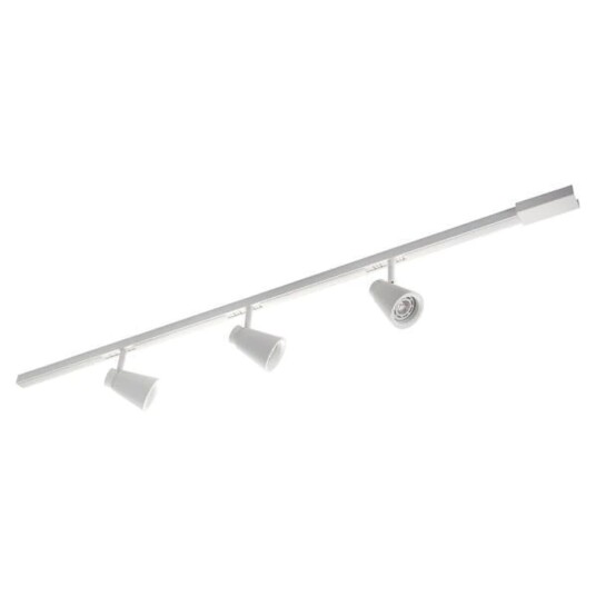 Sg Armaturen As Komplett Zip Zoom 3x6W m/endetilkobling - matthvit Sg Armaturen As Komplett Zip Zoom 3x6W m/endetilkobling - matthvit
