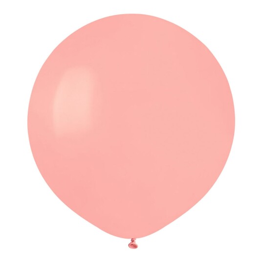Ballongkungen AB Ballonger Lyserosa Runde Store - 50-pakning