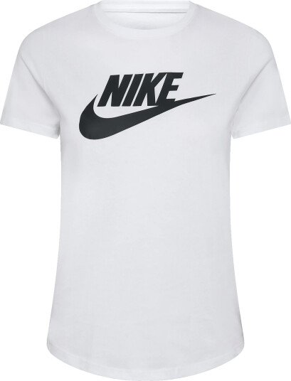 Nike W Nsw Tee Essntl Icn Ftra   White   XS