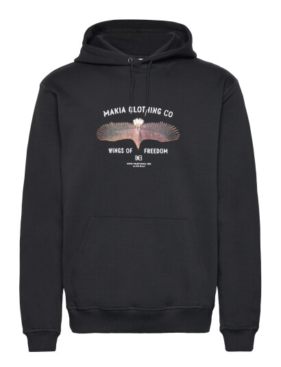 Makia Eagle Hooded Sweatshirt Black XXL Makia Eagle Hooded Sweatshirt Black XXL
