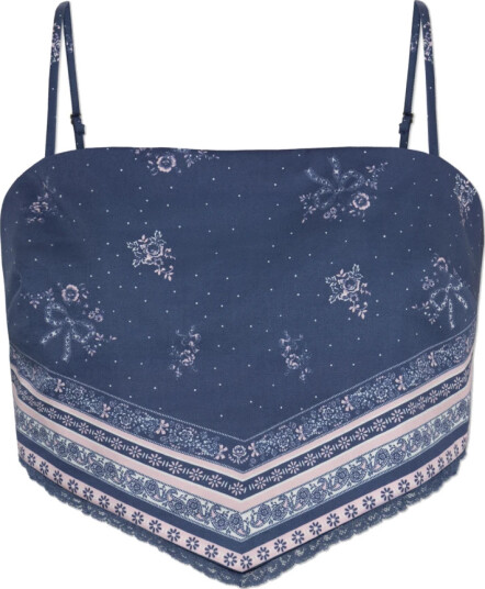 Loveshackfancy Dame Topper Blå S,