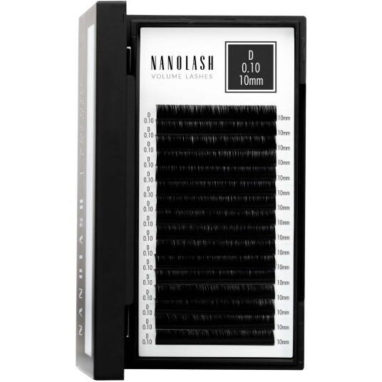 Nanolash Volume Lashes 0.10 D 10 mm Nanolash Volume Lashes 0.10 D 10 mm