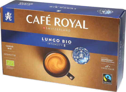 Café Royal | Lungo BIO 50 kapsler til Nespresso® Pro
