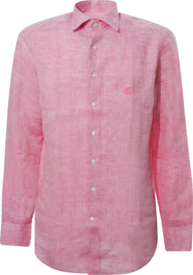 Etro Herre Skjorter Rosa 3XL, Etro Herre Skjorter Rosa 3XL,