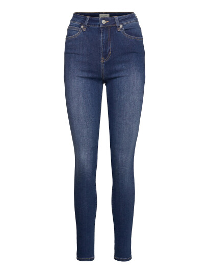NORR Iva High Rise Skinny Jeans - Blue - 24 NORR Iva High Rise Skinny Jeans - Blue - 24