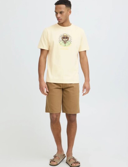 Blend Bhkarsten Funny S/S Tee Yellow S