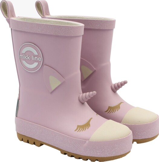 Mikk line Wellies 3D Unicorn Pink 24 Mikk line Wellies 3D Unicorn Pink 24