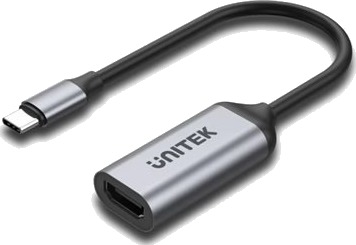 Unitek Video Adapter Usb C Hann Til Hdmi Hunn Romgrå 4K60hz Uhd Støtte
