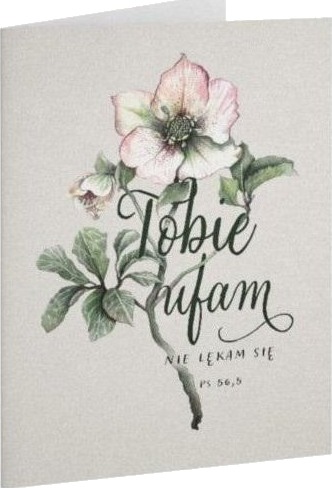 Sharon Brettet Kort   Jeg Stoler På Deg   Blomst