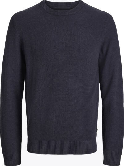Jack & Jones Lambswool Knit Crew Neck Blå XXL