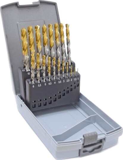 Fanar Wiertla Borresett Nwka Fi 1,00-10,00 Mm 19 Stk Czw-19 Hsse Tin Rustfritt Fanar Wiertla Borresett Nwka Fi 1,00-10,00 Mm 19 Stk Czw-19 Hsse Tin Rustfritt