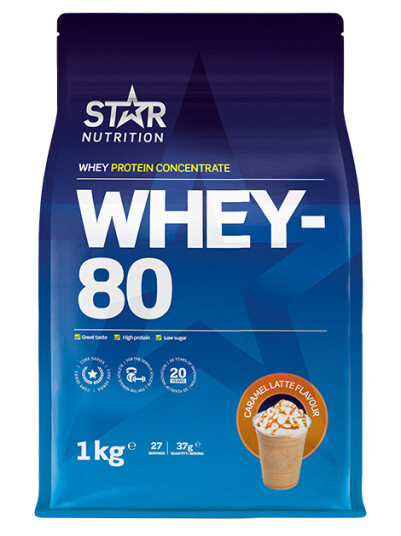 Whey-80 Myseprotein 1 kg