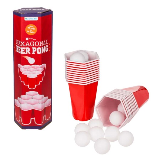 Out of the Blue Beer Pong Heksagon