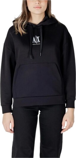 Armani Exchange Dame Gensere & Hettegensere Svart L,