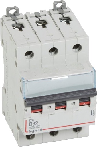 Legrand DX³ MCB automatsikring B32 3P 3M 10/16kA