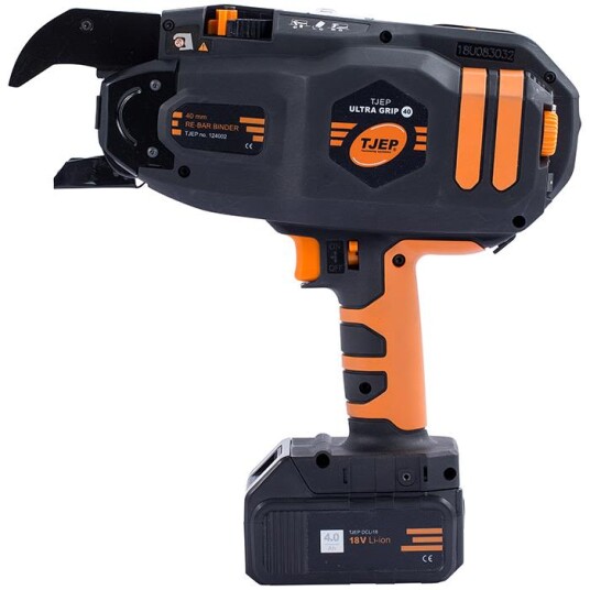 Tjep Ultra Grip 40 Bindemaskin med 2 Li-Ion 18V Batteri og Lader i Koffert Tjep Ultra Grip 40 Bindemaskin med 2 Li-Ion 18V Batteri og Lader i Koffert